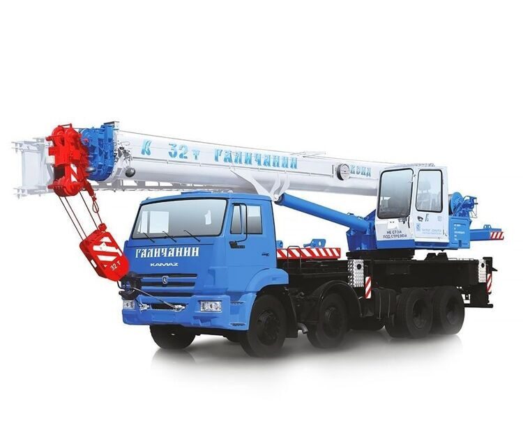 Автокран 32 тонны «Галичанин» Камаз 63501
