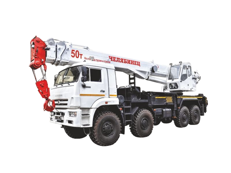 Автокран 50 тонн "Челябинец" Камаз 65201-53