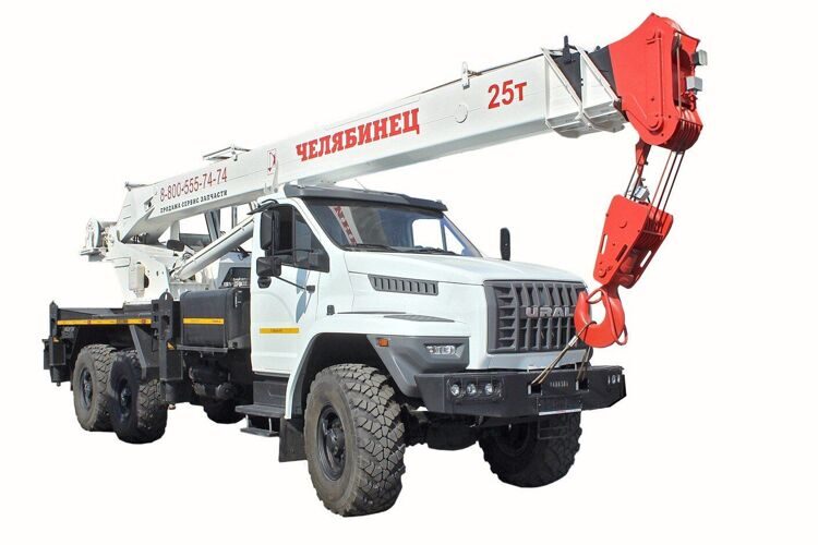 Автокран 25 тонн "Челябинец" Урал 4320-72Е5
