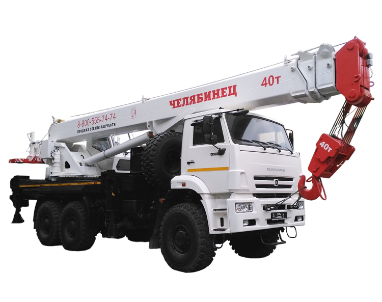Автокран 40 тонн "Челябинец" Камаз 63501-51