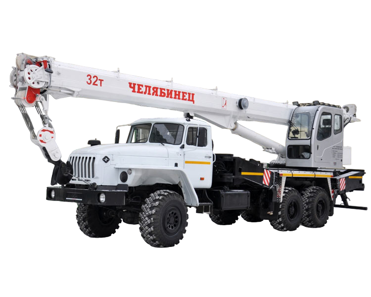 Автокран 32 тонны "Челябинец" Урал NEXT