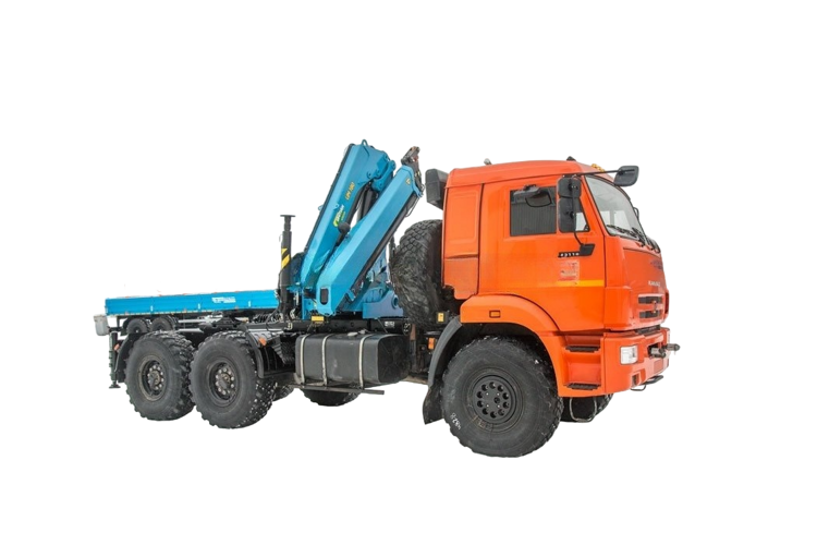 Седельный тягач с КМУ ИМ-180 Камаз 53504