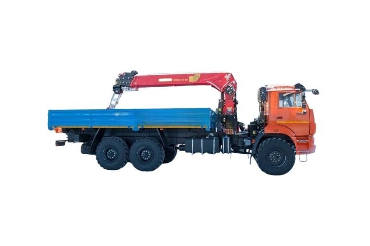 Бортовой с КМУ ИТ-150 (тросовый) Камаз 43118